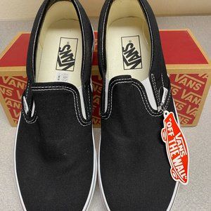 NEW W/ TAGS Van's Slip-On's Men's 9.5/Women's 11